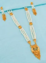 Gold Plated Earrings Set
