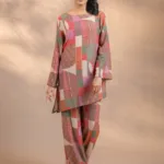 Chic Printed Two Piece Set